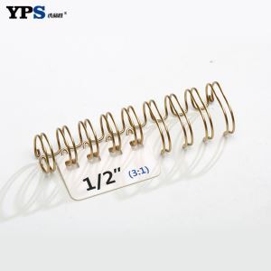 मेटैलिक कलर ट्विन लूप कॉइल